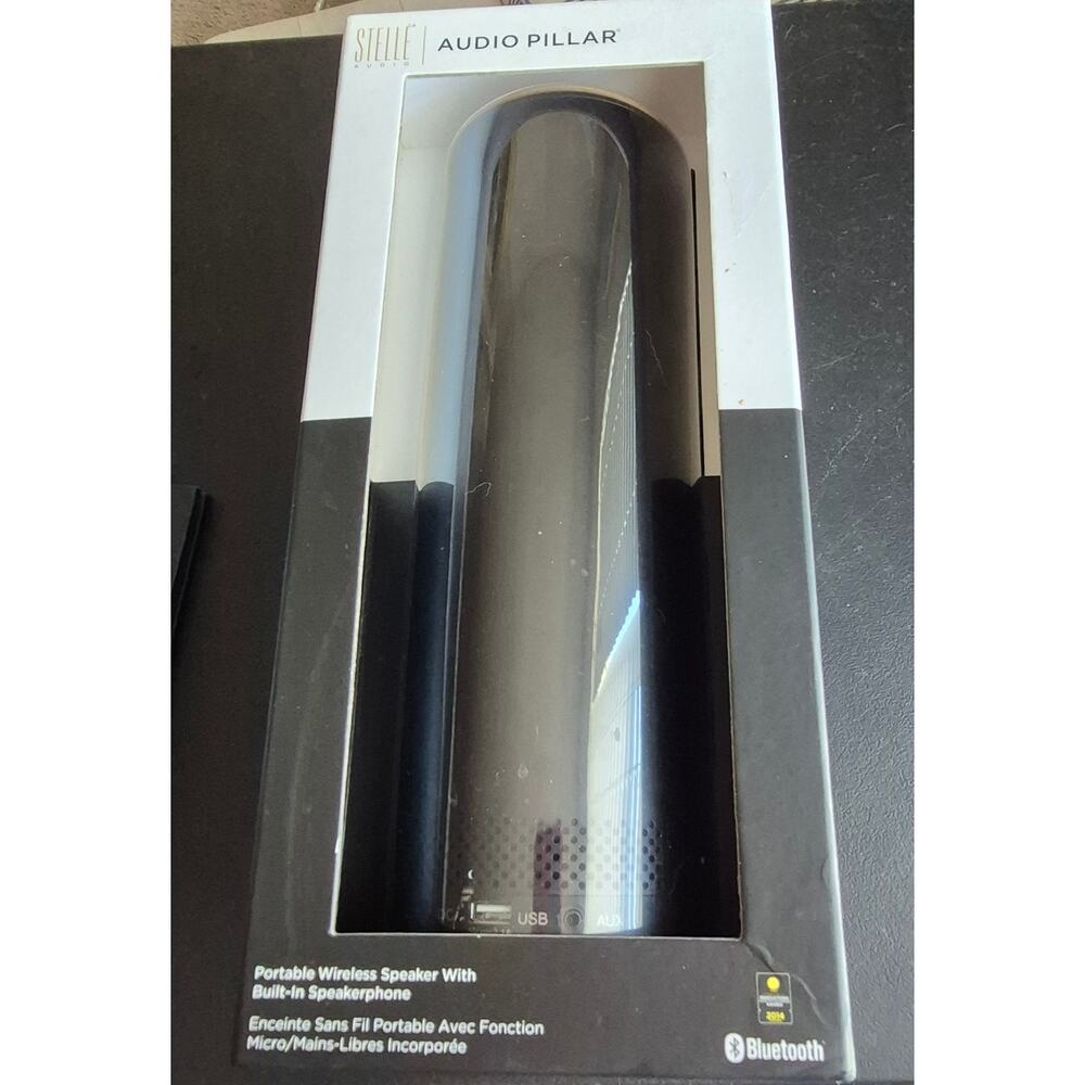 Stelle Audio Pillar Bluetooth‎ Speaker - In Original Box Parts or repair Read
